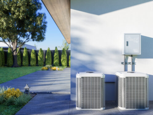 AC systems outside a home in Bellingham