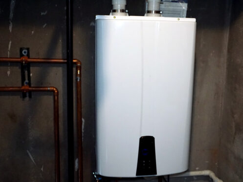 Tankless water heater in Bellingham, WA
